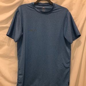 Dri-fit light blue shortsleeve